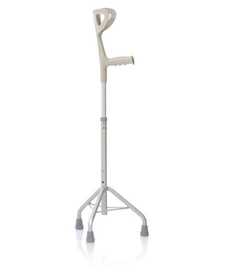Moretti driepoot eifel wandelstok met onderarmkruk ondersteuning