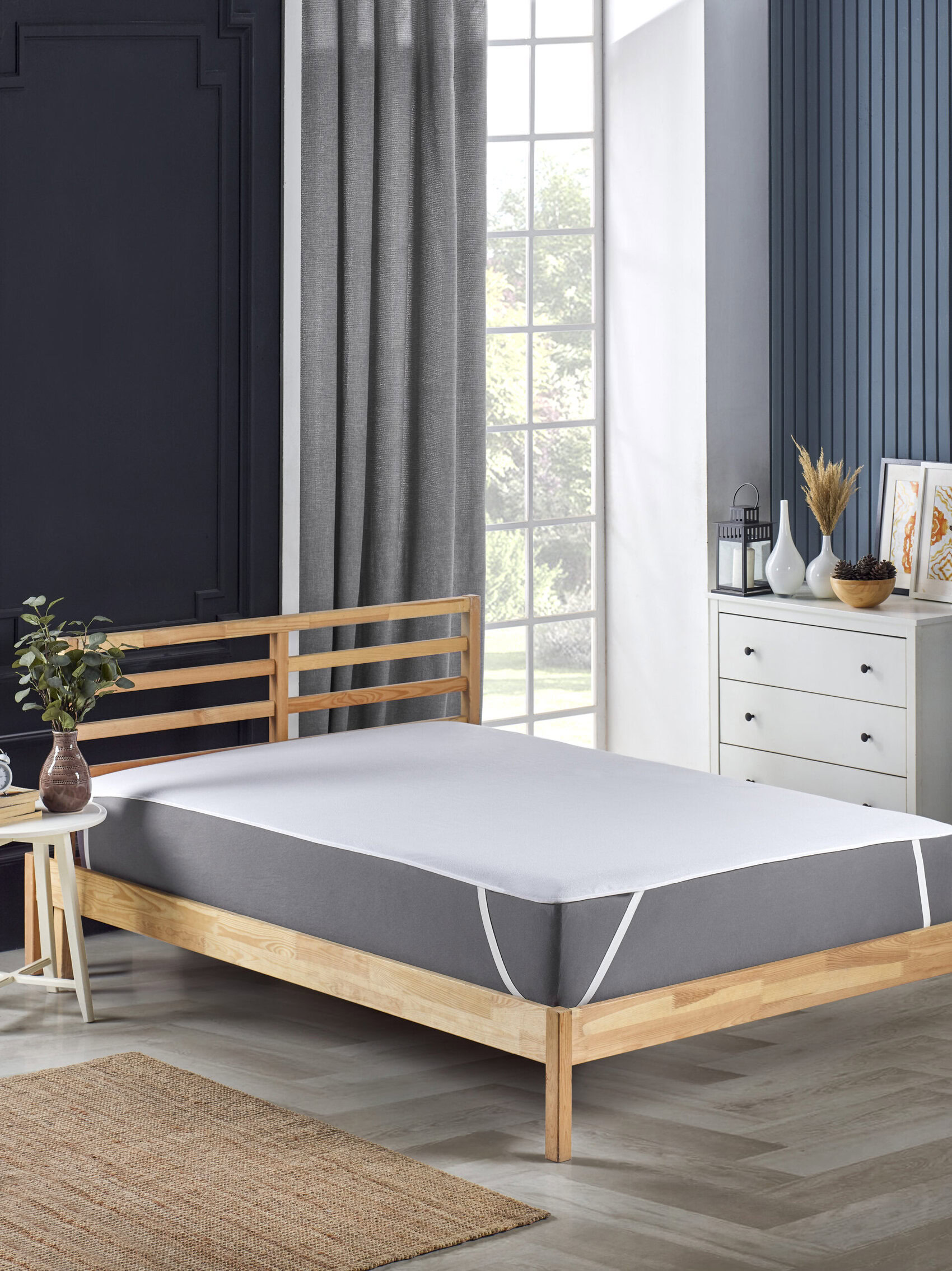 Ertop Textile waterproof matrasbeschermer - Jersey katoen - 140x200 cm