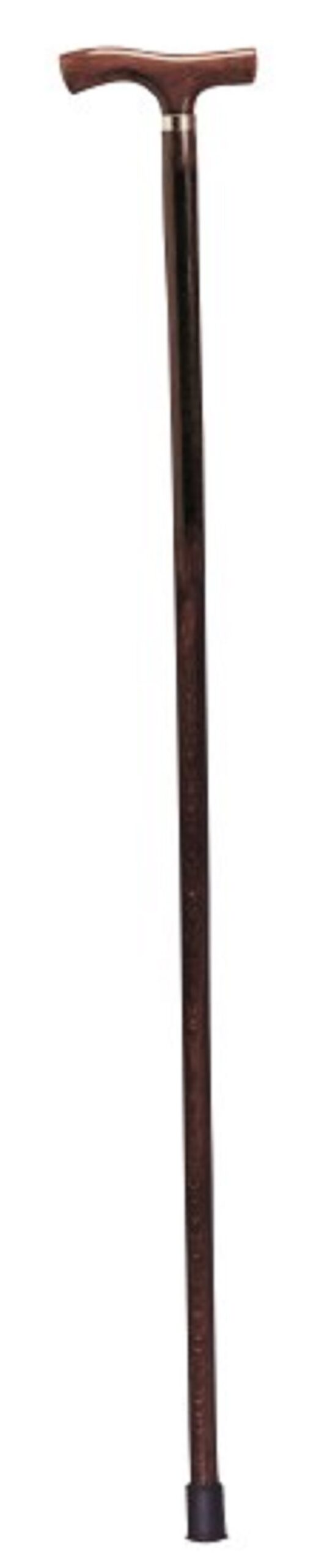 Moretti - Wandelstok beukenhout 92 cm - T handvat - Met ring