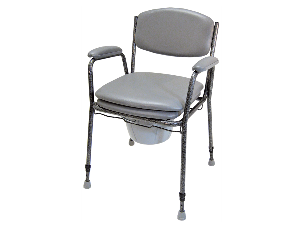 Drive - Verstelbare toiletstoel - Hygiënisch - Grijs