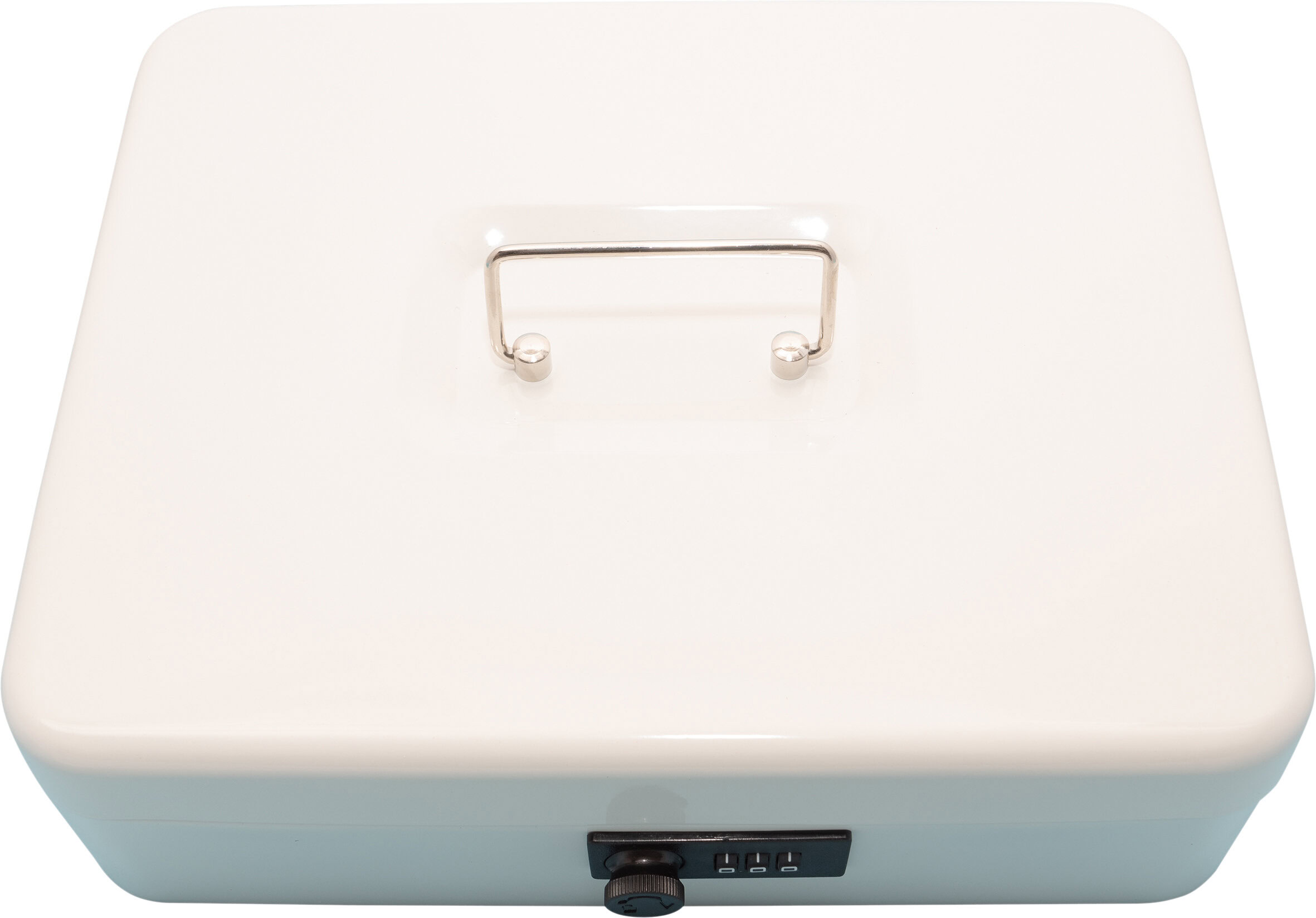 Grote geldkist - uitneembare muntlade - Cijferslot - 29,5x25,5x9cm