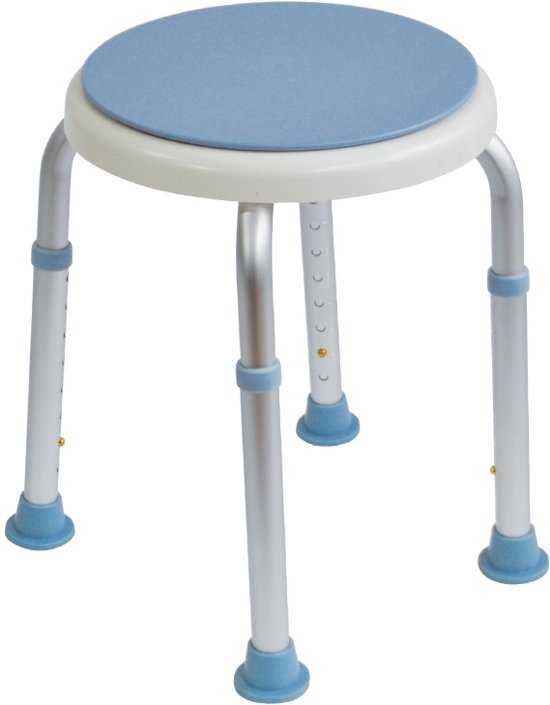 Aidapt - douchekruk - Roterende zitting - Hoogte verstelbaar